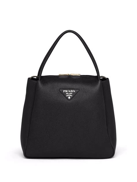 prada logo-plaque wallet bag|Prada Medium logo.